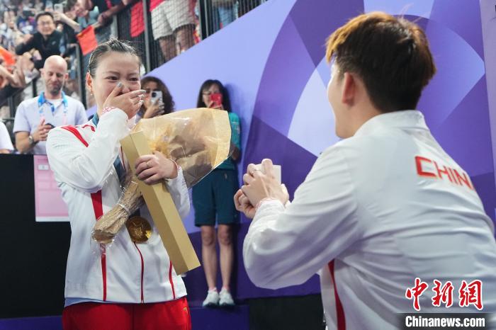 七年磨一剑 郑思维黄雅琼巴黎奥运摘金圆梦